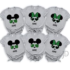 Mickey Minnie Disney St Patrick’s Day Shirt